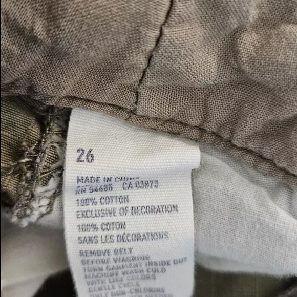 American eagle outfitters cargo shorts size 26 men camo - Picture 3 of 4
